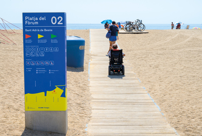 Activitat de snorkel a la platja