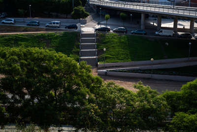 Vista aèria del parc