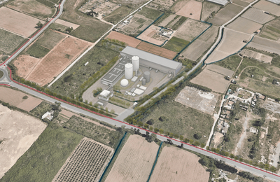 Imatge del nou Centre de producció de biofertilitzants i adobs Imatge del nou Centre de producció de biofertilitzants i adobs