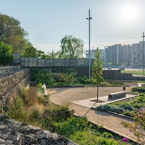 Jardí de papallones al parc de la Fontsanta