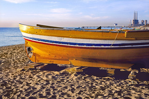 Imatge de la platja de Badalona