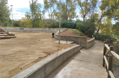 Imatge d'un dels espais del parc