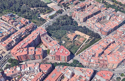 Vista aèria de l’àmbit Vista aèria de l’àmbit