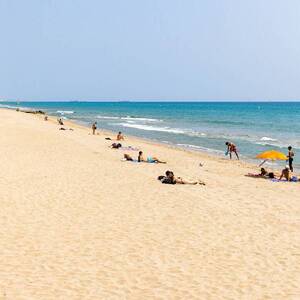 Imatge de les platges del Prat Llobregat
