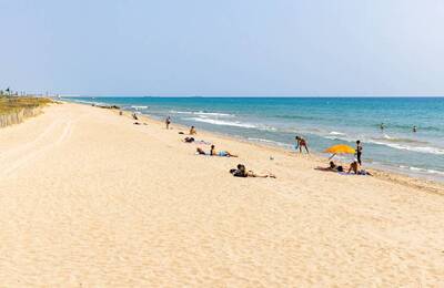 Imatge de les platges del Prat Llobregat