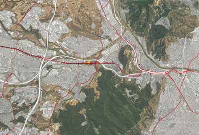 Estructura territorial - Avinguda N-150