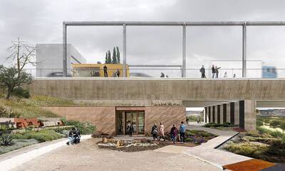 Fotomuntatge del tram de Sant Cugat i Rubí