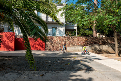 Una de les zones del parc