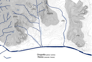 Analysis of the land relief and streams