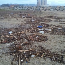 Afectacions a les platges metropolitanes a causa del temporal marítim