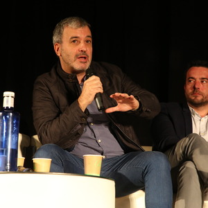 Jaume Collboni, vicepresident de Desenvolupament Social i Econòmic de l'AMB, durant el congrés