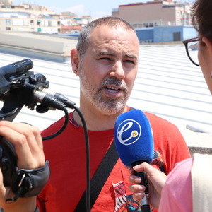 Eloi Badia i José Castro durant la presentació dels nous projectes