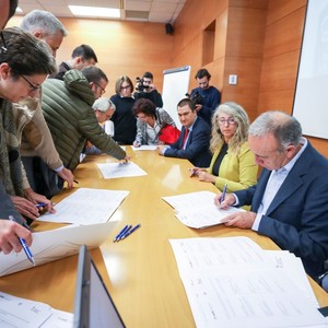 Signatura del conveni