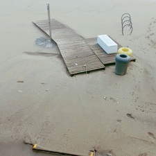Afectacions a les platges metropolitanes a causa del temporal marítim