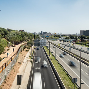 Connexió pedalable entre Barcelona i Esplugues de Llobregat