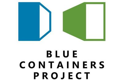logo blue containers