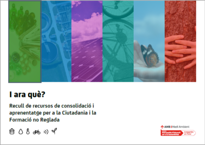 Recull de recursos de consolidació i aprenentatge per a la Ciutadania i la Formació no Reglada