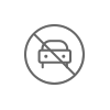 Prohibit circular amb vehicles a motor (excepte vehicles de serveis).