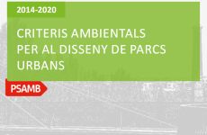 Portada Criteris ambientals parcs