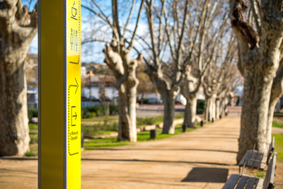 Detall de la senyalització