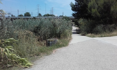 Viaducte de la C-31 a l'autovia de Castelldefels