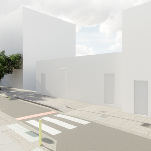 Render vista interior carrer