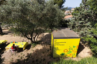 Imatge d'un dels espais del parc