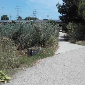 Viaducte de la C-31 a l'autovia de Castelldefels