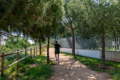 Zona de vegetació i ombra