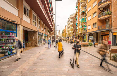 Imatge de la vista general de l'avinguda