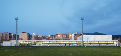 Imatge general del camp de futbol