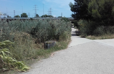 Viaducte de la C-31 a l'autovia de Castelldefels