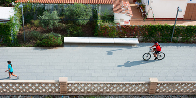 Vista aèria del passeig
