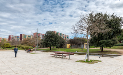Vista general d'una de les zones del parc