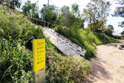Imatge d'un dels espais del parc