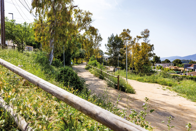Imatge d'un dels espais del parc