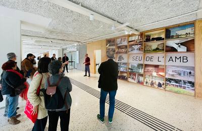 Visita a l'edifici A de l'AMB