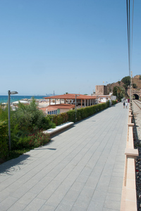 Vista del passeig marítim