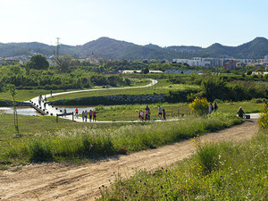 Vista general de la passera