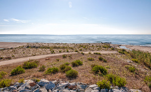 Imatge de les platges del Prat Llobregat