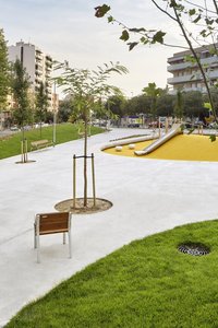 Perspectiva de la zona de joc