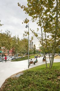 Zona de bancs de descans