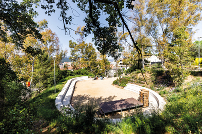 Imatge d'un dels espais del parc