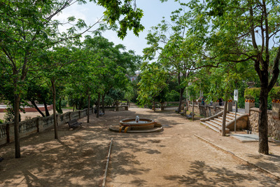 Una de les zones del parc
