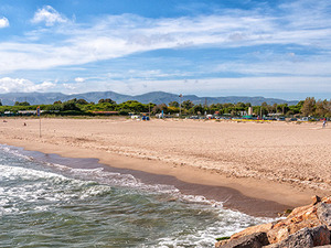 Imatge de la platja de Viladecans