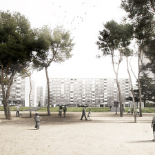 Obres de remodelació al parc de Joan Oliver