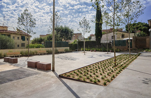 Arranjament interior illa entre els carrers Bòbila d'en Jordana i carrer Matas