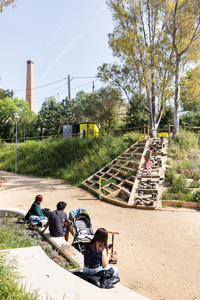 Imatge d'un dels espais del parc