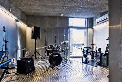 Interior d'un buc d'assaig