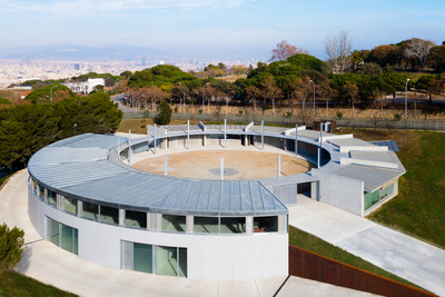 Perspectiva aèria de l'edifici